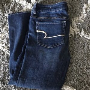 American Eagle Artist crop jeans